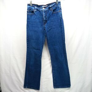 Levi's 512 Perfectly Slimming 5 Pocket Denim Blue Jeans Women's 8M. 28x30.......